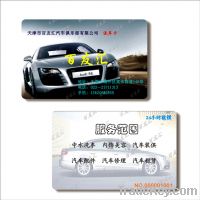 Car service smart card
