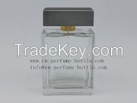 Sell square crystal bottle with oem design