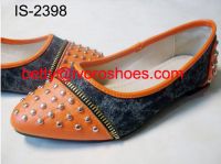 Sell ballerina shoe with rivet detail