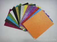 Sell Glitter material with sticker