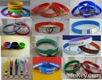 Sell silicone bracelet