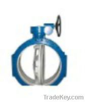 Sell Bi-eccentric wormed soft seat butterfly valve