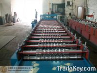 Roof title roll forming machine