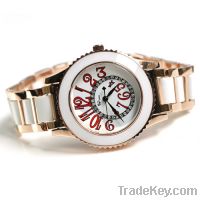 Simim Noble Temperament Steel Quartz Ceramic Watches Couple Watches