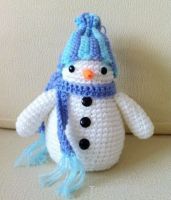 Sell Christmas Crochet snow man/woman