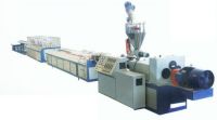 Wood plastic composite profile extrusion line