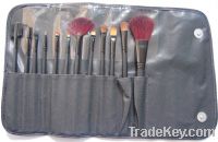 Sell cosmetic brush kit with 12 pcs