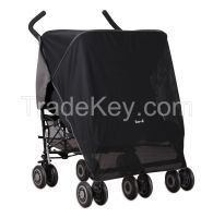 KD064 Sun & Sleep Double Stroller Cover