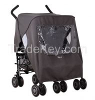 KD062  Koo-di Double Stroller Raincover