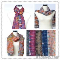 Sell Polyester long Scarf For Ladies GM09471