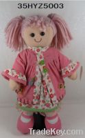 Sell pink girl lovely doll