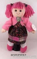 Sell pink girl lovely doll 35HY5067