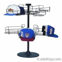 hat counter spinner rack