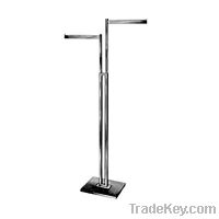 2-way garment stand with straight blade arms