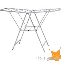 Butterfly-type land folding drying rack