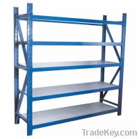 The butterfly hole structure locking warehouse rack