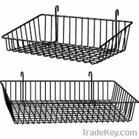 GCGA-06 gridwall black basket