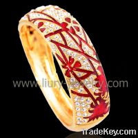 Sell Red Rhinestone Bangle