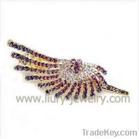 Sell Crystal Wing Hair Clips