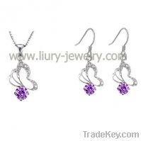 Sell  Gemstone Butterfly Jewelry set