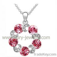 Sell Circle Crystal Necklace