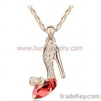 Sell Red Dance Shoes Necklace