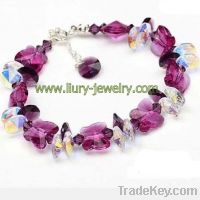 Sell crystal butterfly bracelet