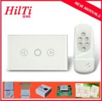 NEW US Standard Crystal Glass Touch Panel Touch LED Remote Dimmer Switch