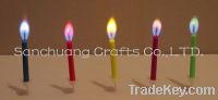 Sell colored flame candle