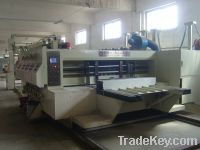 Sell full auto-matic three colored printing slotting machinery