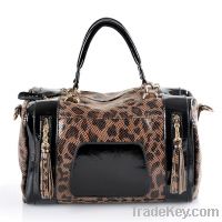 Pop high-quality hot sale leopard shoulder bag(coffee)