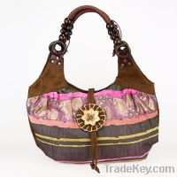 Striking Coconut Shell Accessory ethnic dual-use bag(brown)