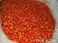Sell frozen carrot dices
