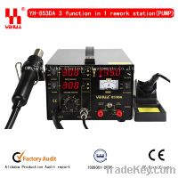 Sell 3 in 1 smd hot air rework station YIHUA 853DA