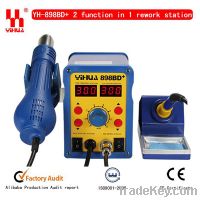 Sell 2 in 1 hot air rework station YIHUA 898BD+