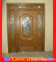 Sell steel wooden security door