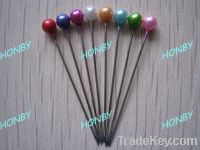 Sell round shape pearl head pin for dressmaker