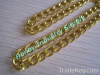 Sell gold color metal twisted chain