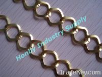 Sell gold color decorative metal chain