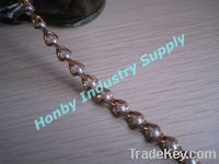 Sell bronze color fashion pearl chain