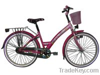 Sell Fashion 24" city bike for lady