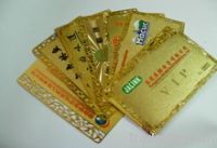 Sell Golden card/ metal card/silver card