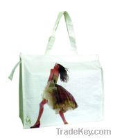 Reusable eco-friendly pp woven zipper bag