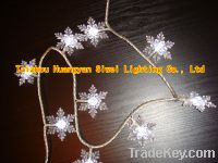 Sell LED fairy light with snowflake decoration, white LED