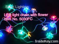 Sell LED light chain with decoration