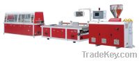 Sell PE/PP Wood Plastic Profile Extrusion Line