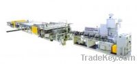 Sell Plastic Hollow Grid Board Extrusion Line