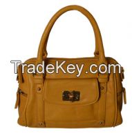 2015 New Arrival Front Lock and Zipper Fashion Lady Handbag (EL640)