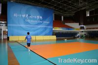 Volleyball Court PVC Sports Flooring: