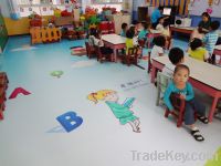 Sell PVC vinyl flooring for Kindergarten